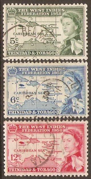 Trinidad & Tobago 1958 Federation Set. SG281-SG283.